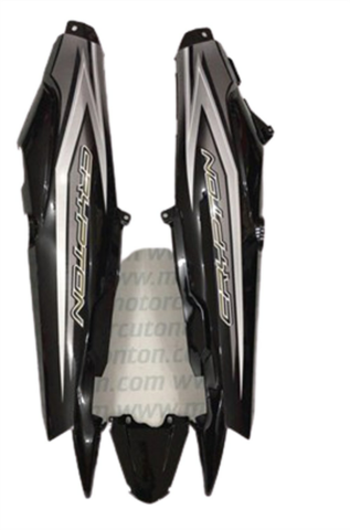 YAMAHA CRYPTON C8 SAĞ SOL SELE ALTI ARKA STOP ÜSTÜ TAKIM BEYAZ