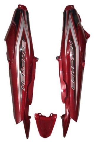 YAMAHA CRYPTON C8 ESKİ MODEL SAĞ SOL SELE ALTI ARKA STOP ÜSTÜ TAKIM KIRMIZI