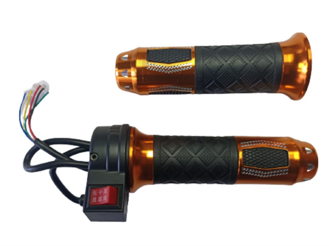 E-BIKE 3 VİTESLİ GAZ KOLU SARI RENK 6 KABLOLU