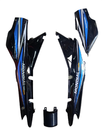 MONDİAL MFH100 SAĞ SOL SELE ALTI VE AKÜ KAPAĞI STOP ÜSTÜ 4 LÜ SET ORJİNAL