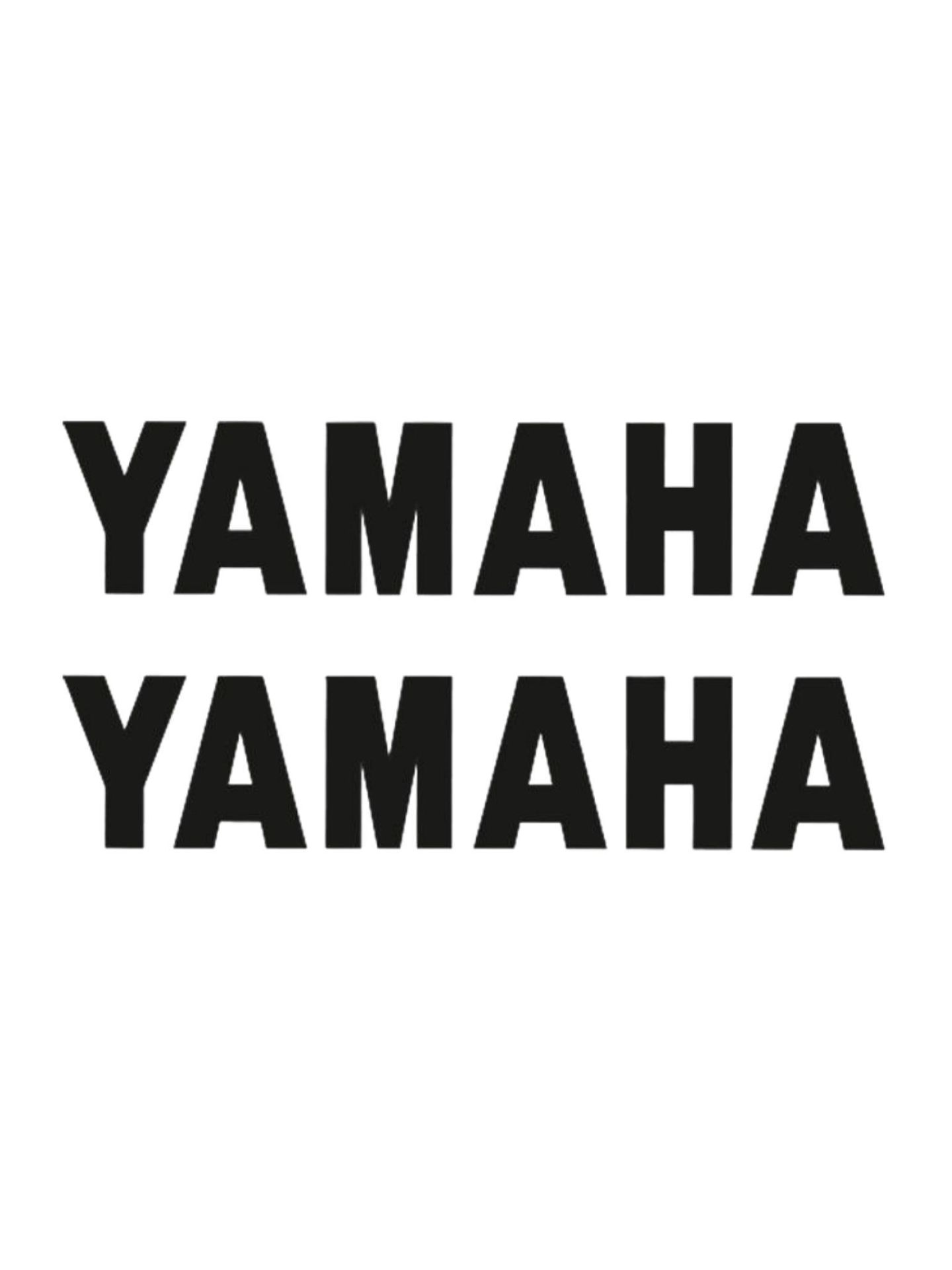 YAMAHA UYUMLU (19X4 cm) STİCKER