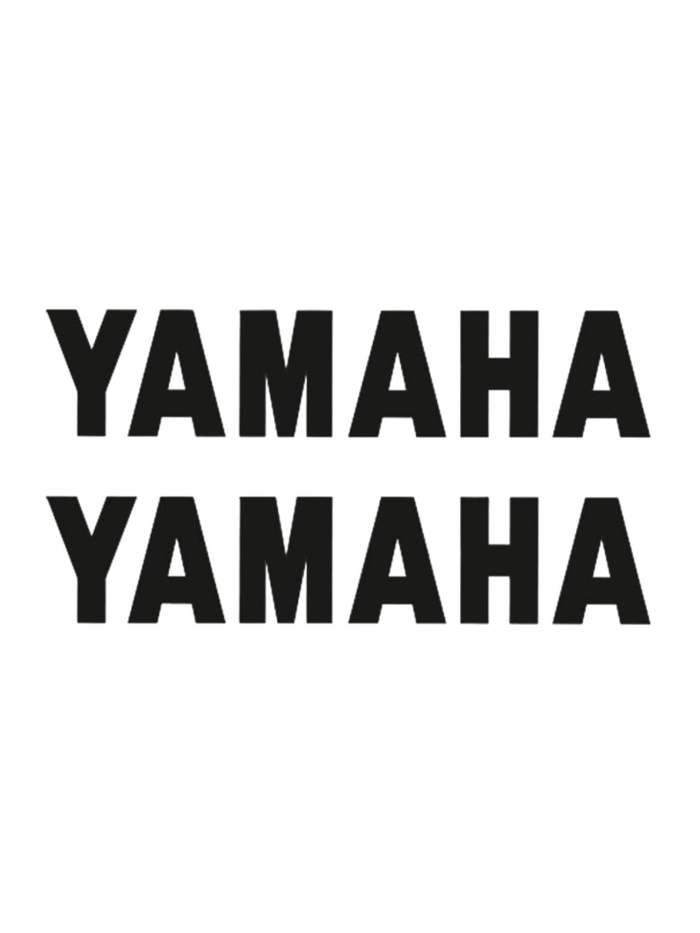 YAMAHA UYUMLU (19X4 cm) STİCKER