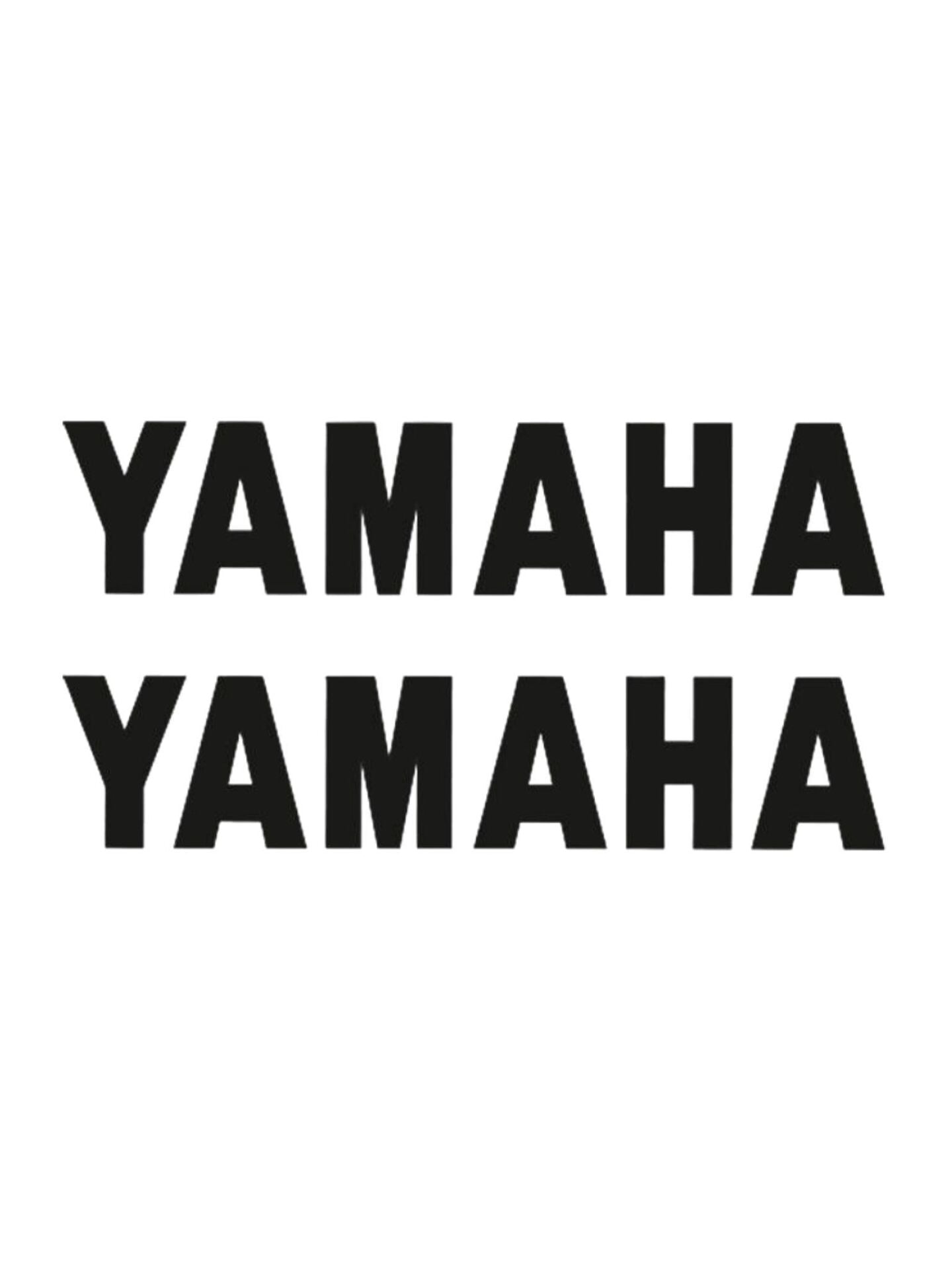 YAMAHA UYUMLU (19X4 cm) STİCKER