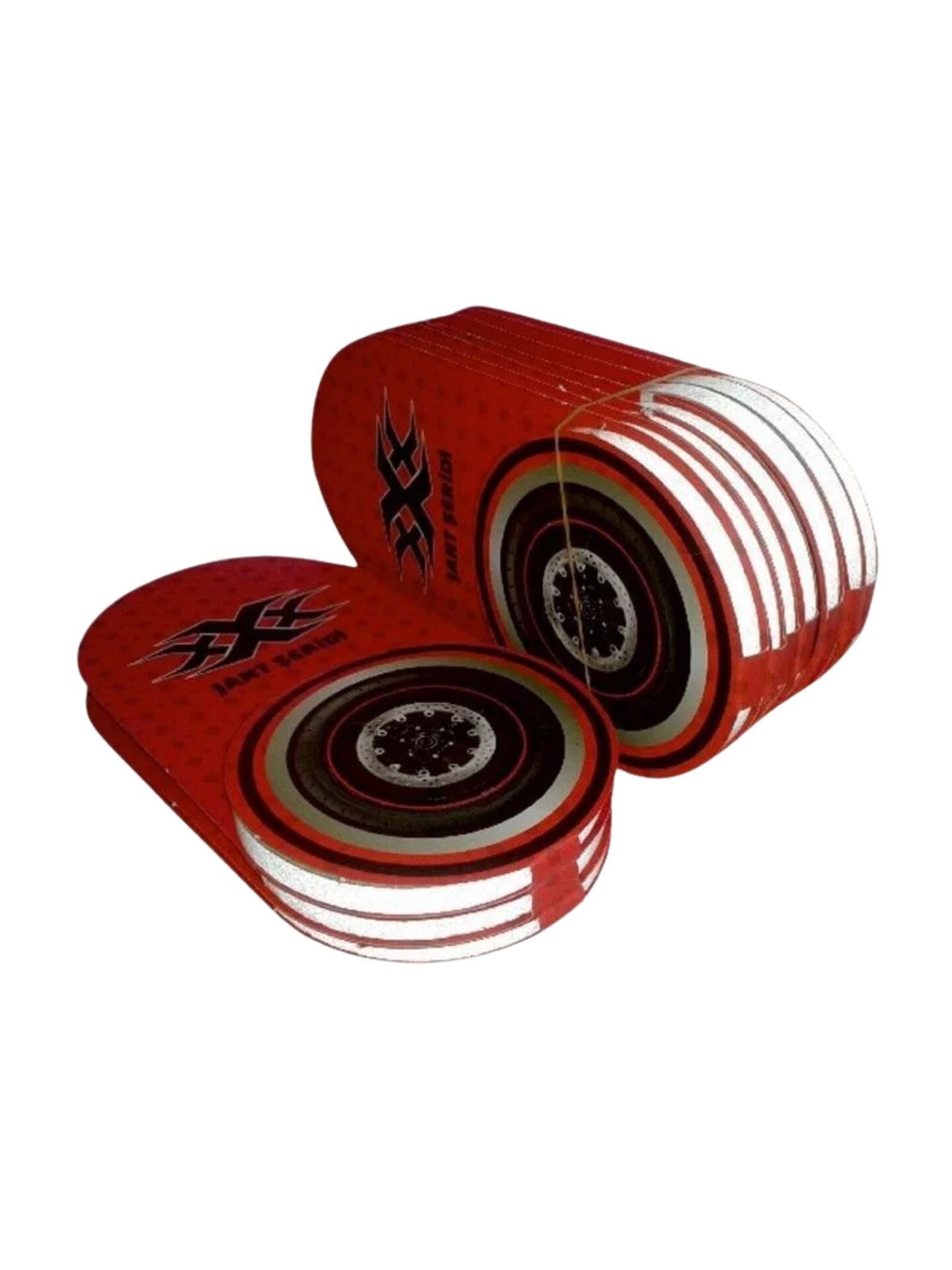 REFLEKTÖR BEYAZ 7cm x 7m LÜKS 1 SET JANT ŞERİDİ