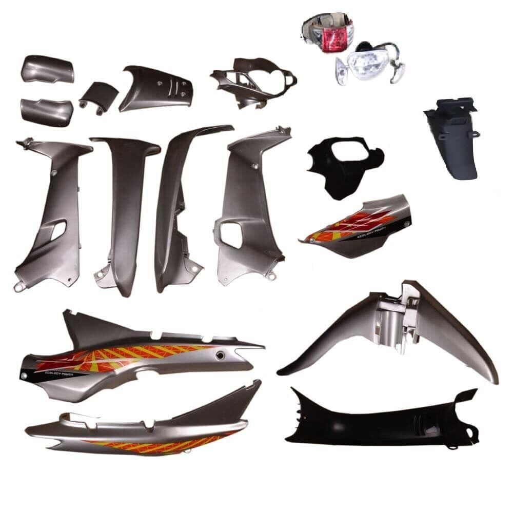 ÇELİK 100-7 KAPORTA SETİ KOMPLE GRİ ETİKETLİ FAR STOP DAHİL