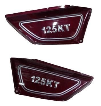 MONDİAL KT125 SAĞ SOL AKÜ KAPAGI TAKIM KIRMIZI