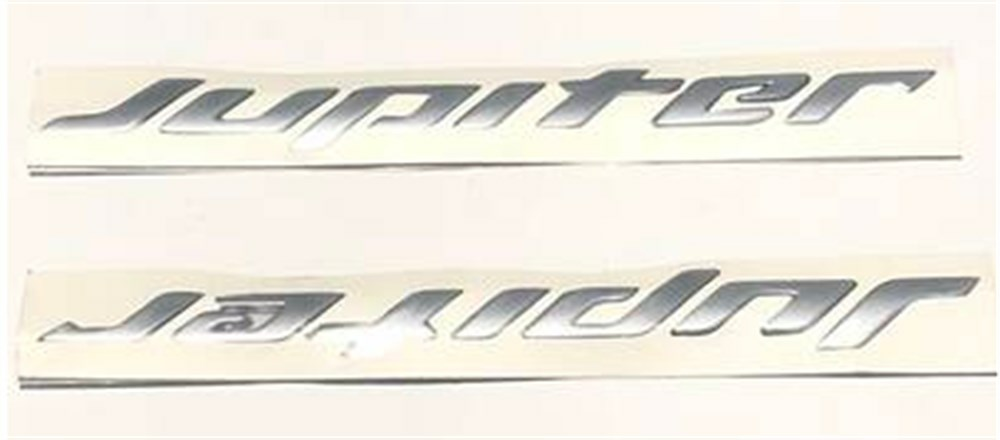 TVS JUPİTER 110-125 SELE ALTI JUPİTER YAZISI TAKIM ÖN TVS LOGO DAHİL