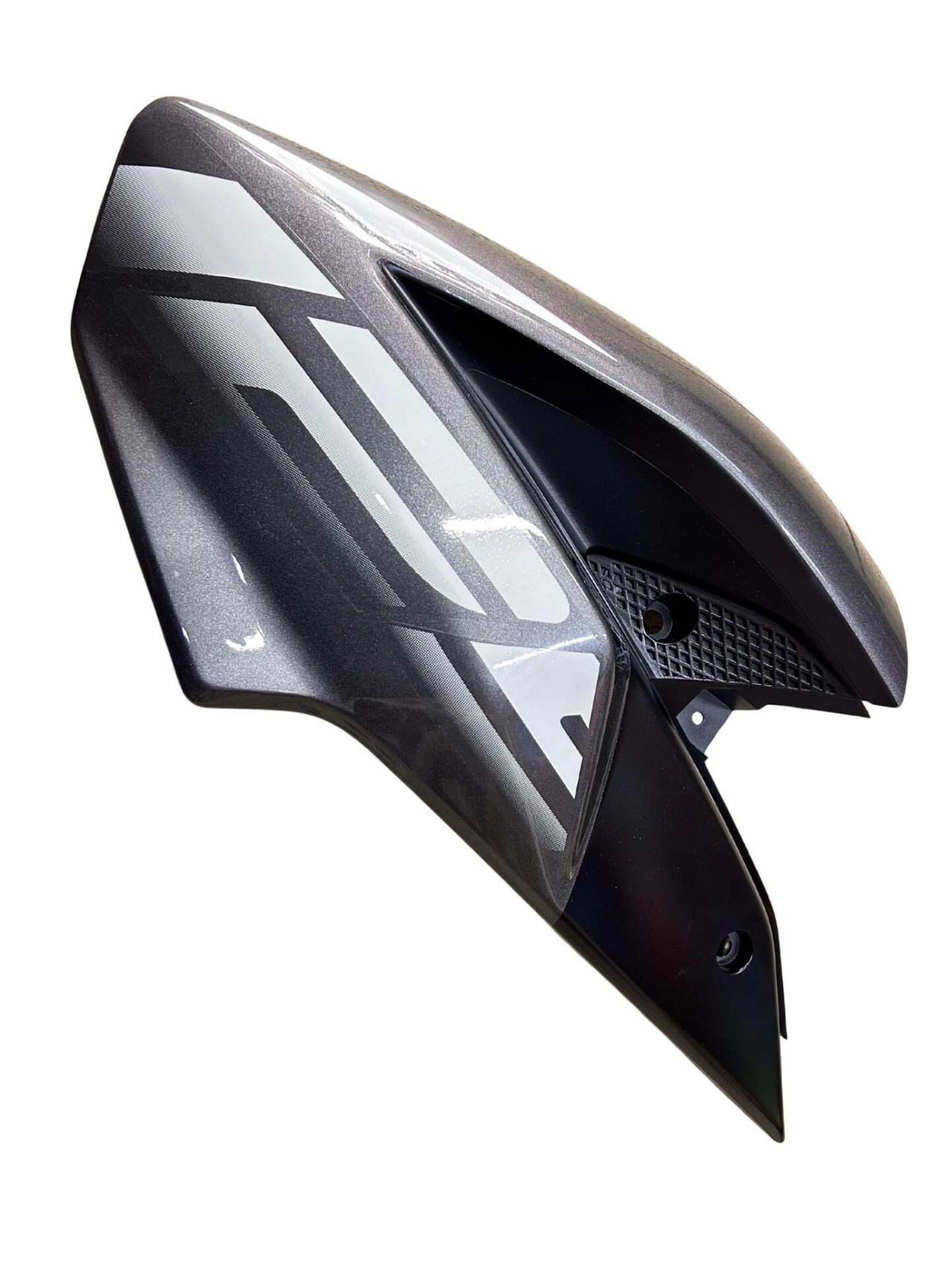 BAJAJ PULSAR NS125 ABS SOL YAKIT DEPO DEKORATİF KAPAK GRİ