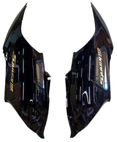 HONDA SPACY110 SAĞ SOL SELE ALTI TAKIM SİYAH