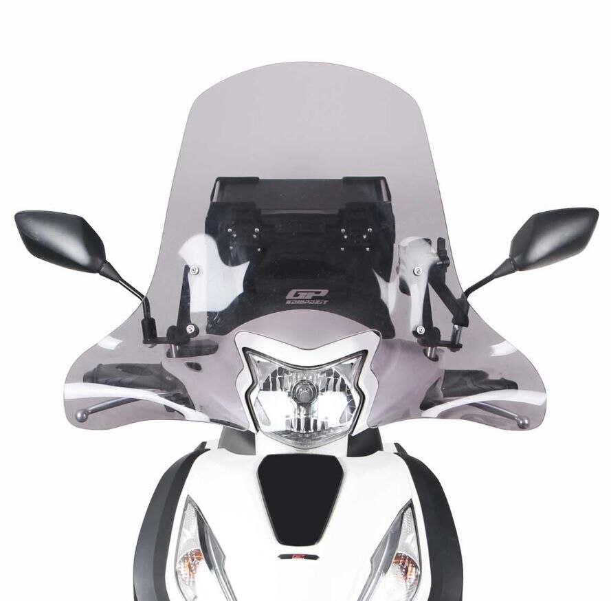 GP KOMPOZİT HONDA DİO 2021-2024 SİPERLİK ÖN CAM ŞAFFAF 58cm