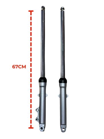 CG SAĞ SOL ÖN AMORTİSÖR TAKIM KISA 67CM 27mm(DİSKLİ MODEL)