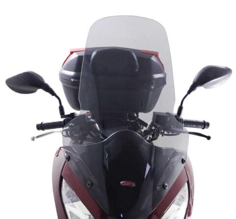 GP KOMPOZİT HONDA PCX 125/150 2014-2017 SİPERLİK ÖN TUR CAM ŞEFFAF 80cm