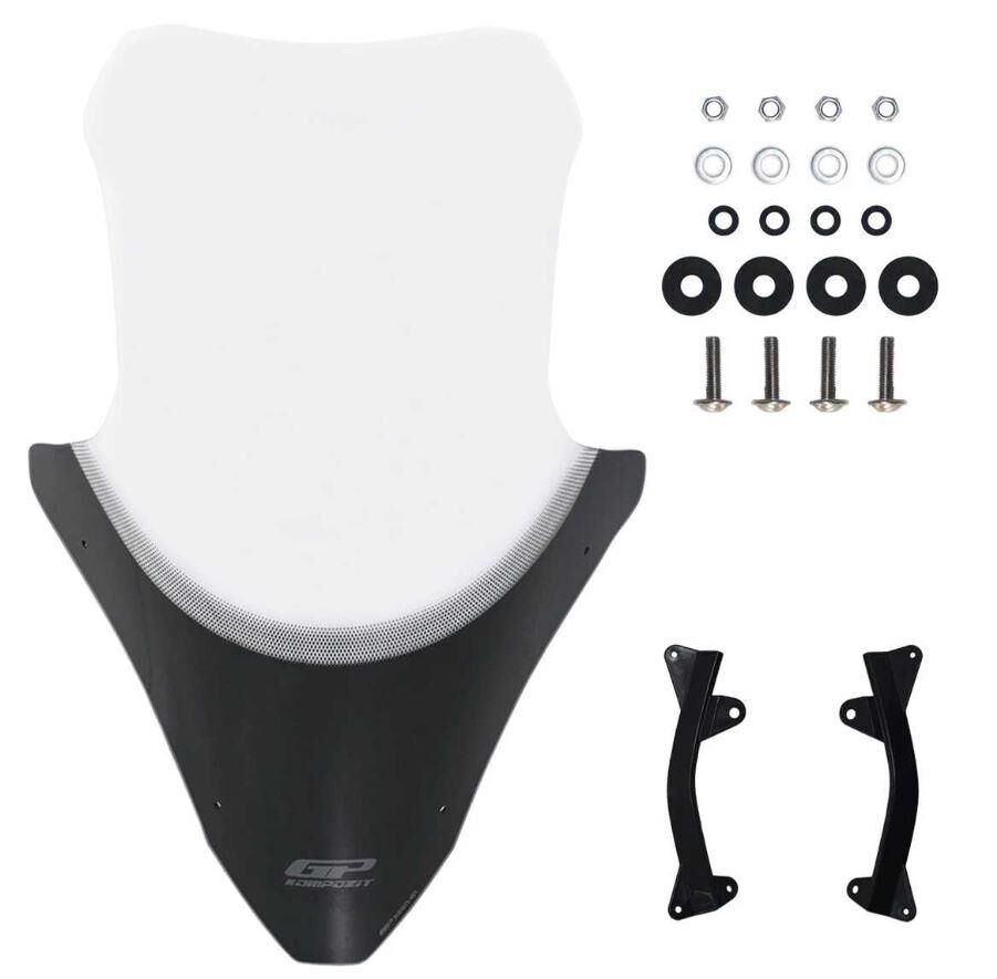GP KOMPOZİT HONDA PCX 125 2021-2024 SİPERLİK ÖN CAM ŞEFFAF 70cm