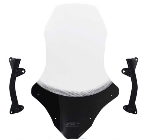 GP KOMPOZİT HONDA PCX125 2021-2024 SİPERLİK ÖN TUR CAMI ŞEFFAF 79cm