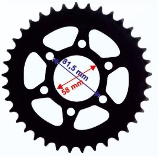 BAJAJ PULSAR NS200 ARKA DİŞLİ 520-37 DİŞ