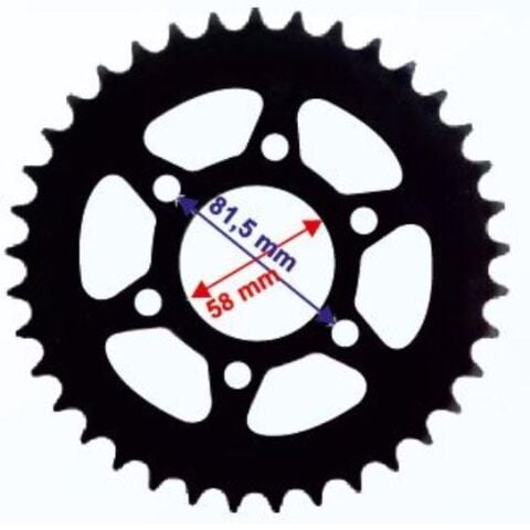 BAJAJ PULSAR NS200 ARKA DİŞLİ 520-37 DİŞ