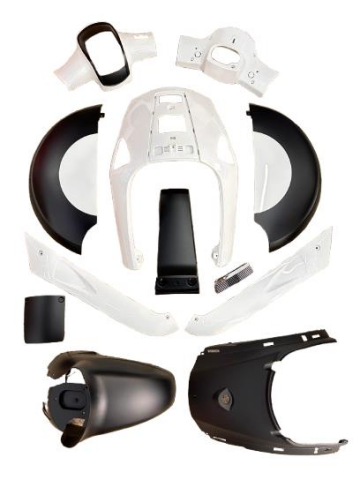 MONDIAL REVİVAL 50 KAPORTA SETİ BEYAZ 12 PARÇA