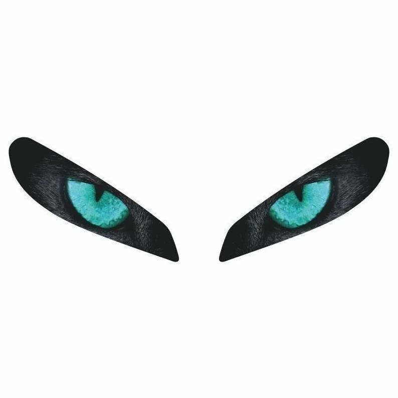 CF MOTO 250 SR 2020-2023 UYUMLU FAR STİCKER MAVİ