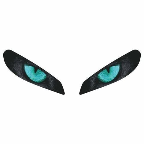 CF MOTO 250 SR 2020-2023 UYUMLU FAR STİCKER MAVİ