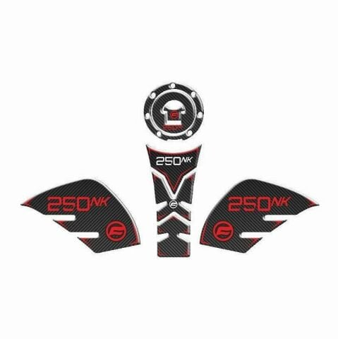 CF MOTO 250 NK 2018-2023 UYUMLU TANK PAD SET 003