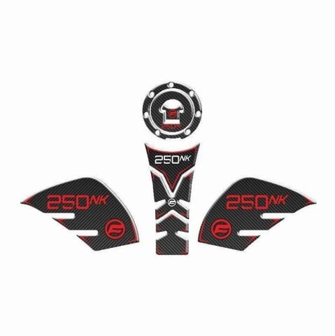 CF MOTO 250 NK 2018-2023 UYUMLU TANK PAD SET 003
