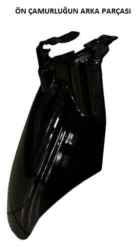 VOLTA VS2 ÖN ÇAMURLUK ARKA PARÇA GRENAJ SİYAH ORJİNAL