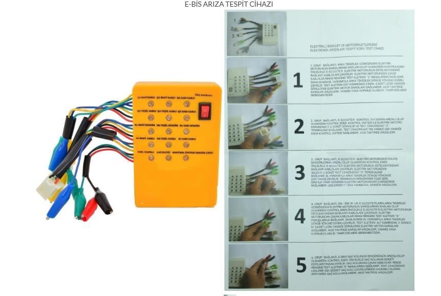 E BİKE BEYİN TEKER SENSÖR TEST CİHAZI (SERVİSE)