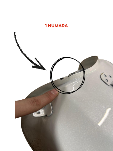 MONDİAL DRİFT L BENZİN DEPOSU BEYAZ DEFOLU