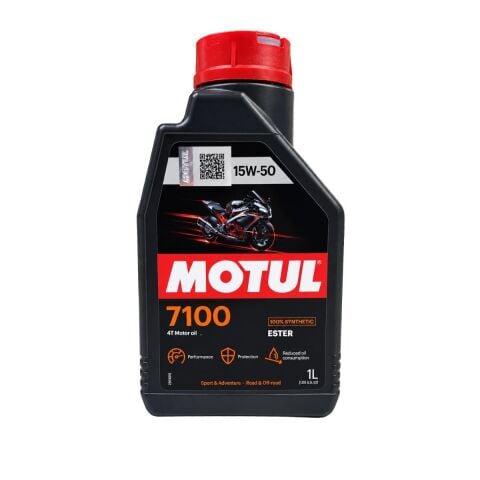 MOTUL 7100 15W-50 4T %100 FULL SENTETİK MOTOSİKLET YAĞI