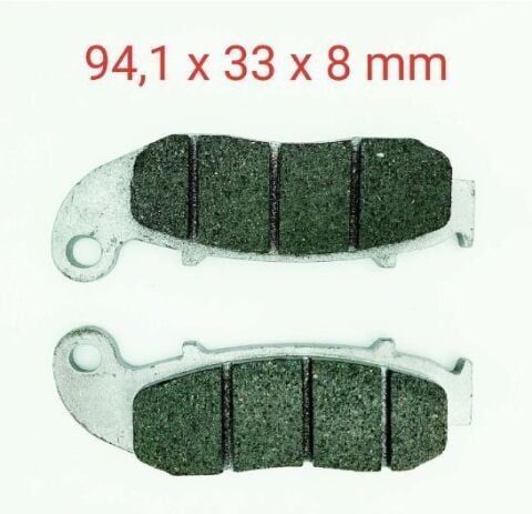 MONDİAL RX3 ENDURO ÖN FREN BALATASI ORJİNAL