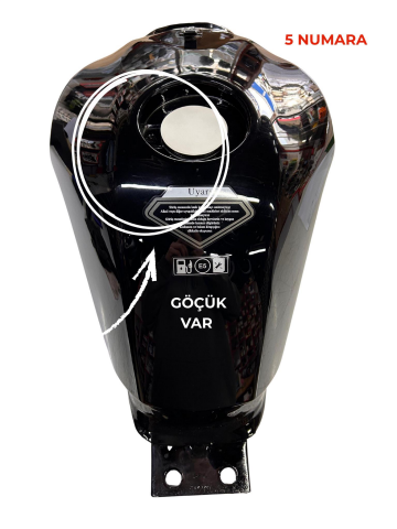 MONDİAL DRİFT L BENZİN DEPOSU SİYAH DEFOLU