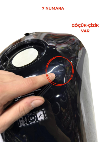 MONDİAL DRİFT L BENZİN DEPOSU SİYAH DEFOLU