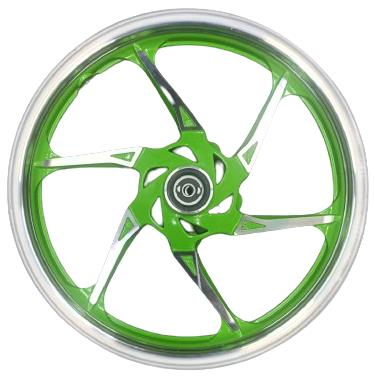 MONDİAL KD125-F ÖN JANT ÇELİK (2.15X17) (YEŞİL) ORJİNAL