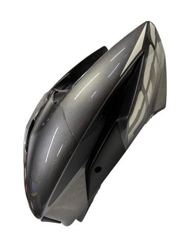 BAJAJ PULSAR NS200 YAKIT DEPO MUHAFAZA PLASTİĞİ ÜST KOMPLE GRİ EURO 4