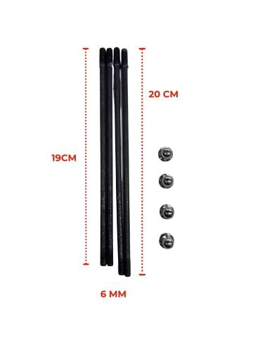 CUB 100-110 SİLİNDİR SAPLAMA 4 LÜ 6 MM