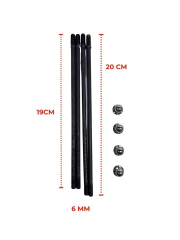 CUB 100-110 SİLİNDİR SAPLAMA 4 LÜ 6 MM