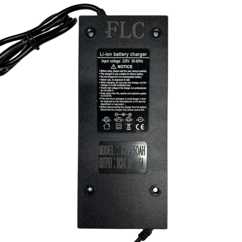E BİKE 72 VOLT 50 AH ŞARJ ALETİ CİHAZI LİTYUM