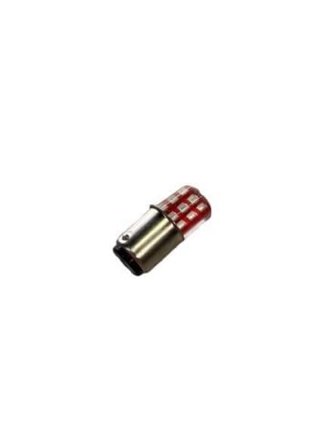 12V21/5 LED ARKA STOP AMPULU SİLİKONLU ÇAKARLI MODEL KIRMIZI