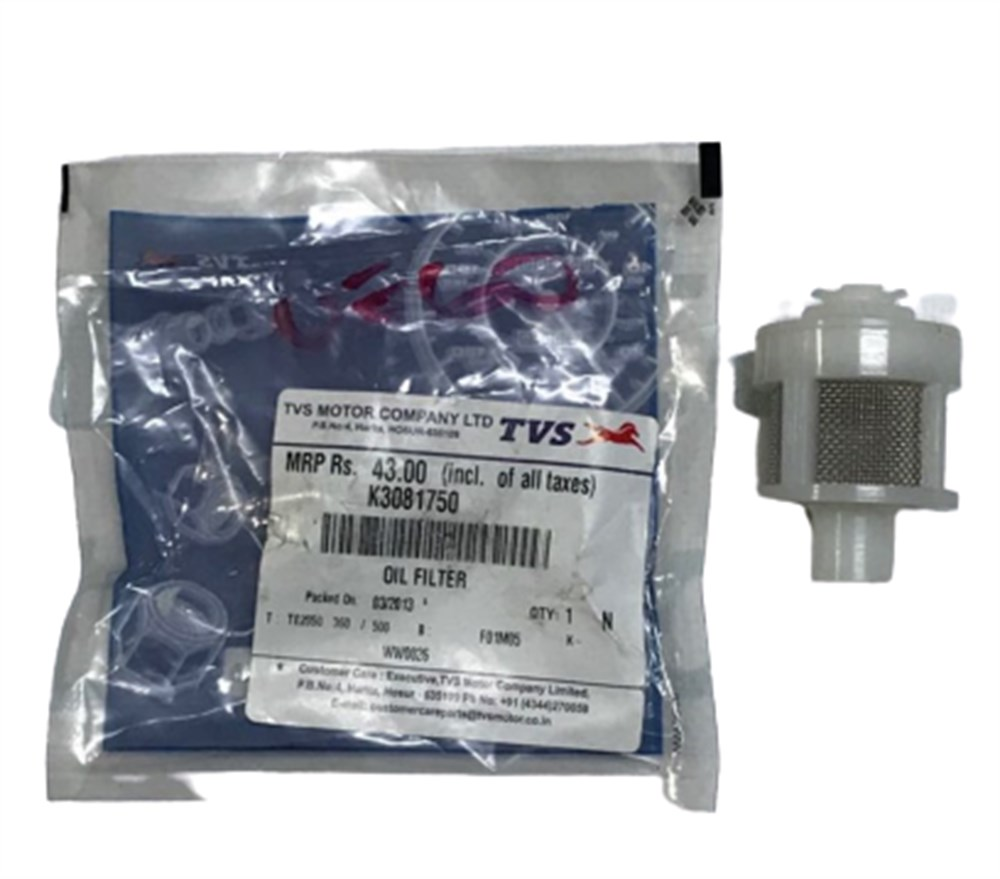 TVS JUPİTER 110 WEGO-ZEST YAĞ FİLTRESİ PLASTİK ORJİNAL