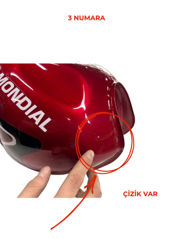 MONDİAL SUPERBOY İ 100-125 BENZİN DEPOSU KIRMIZI DEFOLU