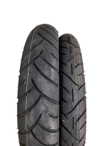 TVS RAIDER ÖN ARKA LASTİK TAKIMI (100/90-17 - 80/100-17)(TVS ORJİNAL)