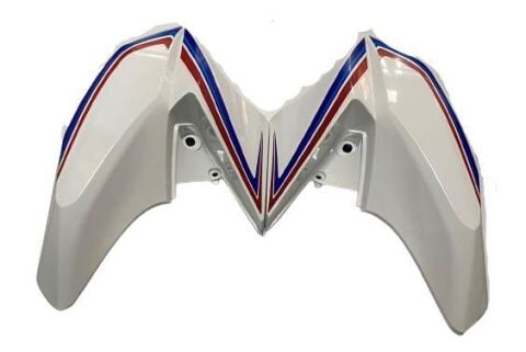 HONDA CB125-F DEPO GRENAJI SAĞ SOL TAKIM BEYAZ