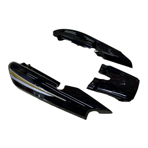 YAMAHA YBR 2004-2009 SAĞ SOL SELE ALTI ARKA STOP ÜSTÜ TAKIM SİYAH İTHAL