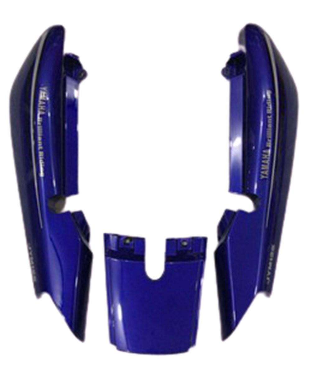 YAMAHA YBR 2004-2009 SAĞ SOL SELE ALTI ARKA STOP ÜSTÜ TAKIM MAVİ İTHAL
