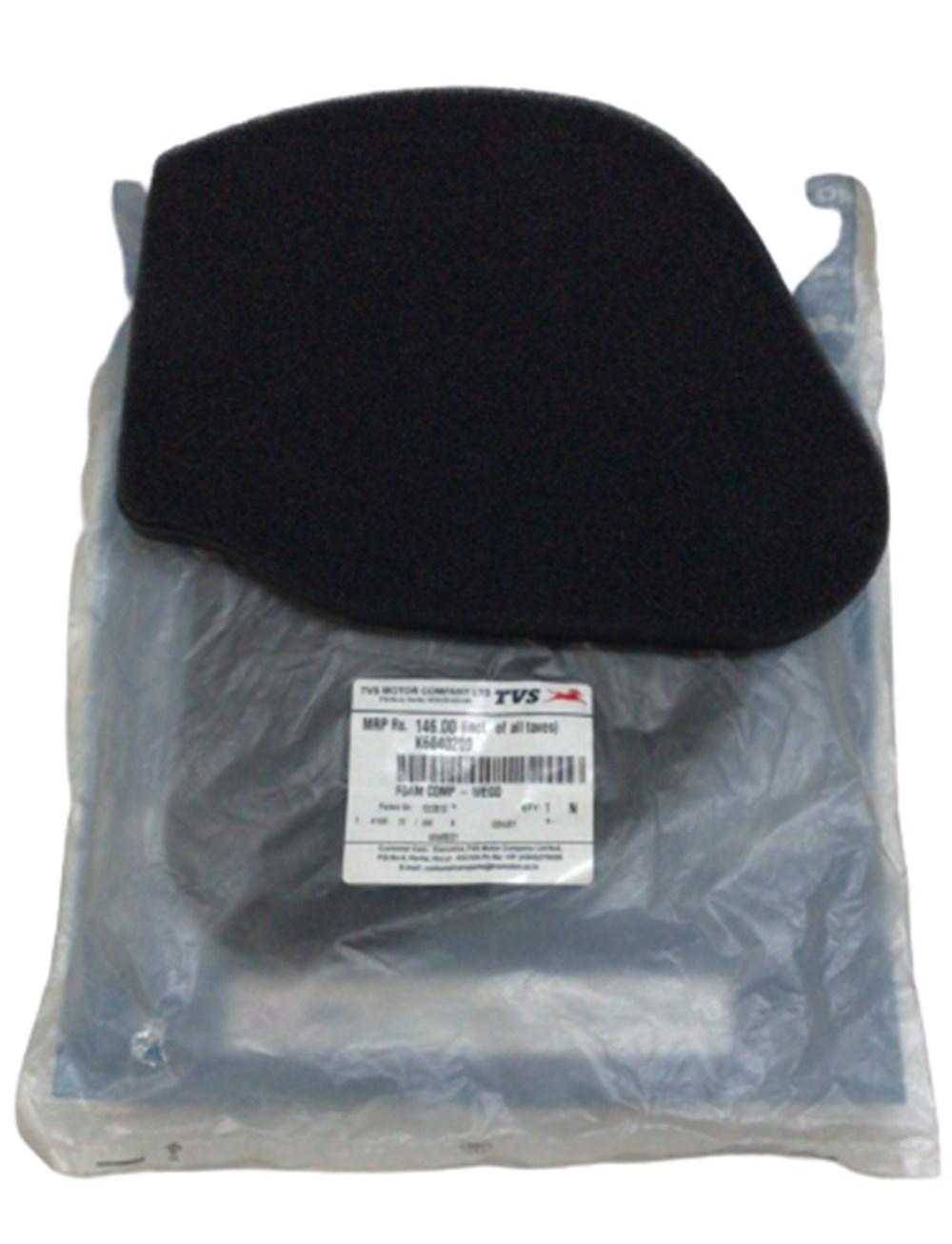 TVS WEGO HAVA FİLTRESİ SÜNGERİ ORJİNAL