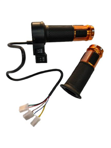 E BİKE GERİ VİTESLİ  3 VİTES GAZ KOLU TURUNCU 8 KABLOLU