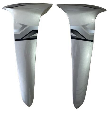 MOTORAN TORRO (NORTON 100) SAĞ SOL DIŞ DİZLİK TAKIM GRİ