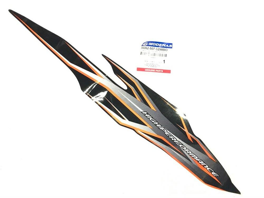 MODENAS GT135 SELE ALTI ETİKET TURUNCU SAĞ ORJİNAL