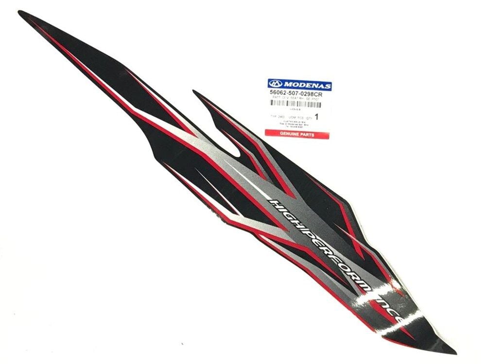 MODENAS GT135 SELE ALTI ETİKET KIRMIZI SAĞ ORJİNAL