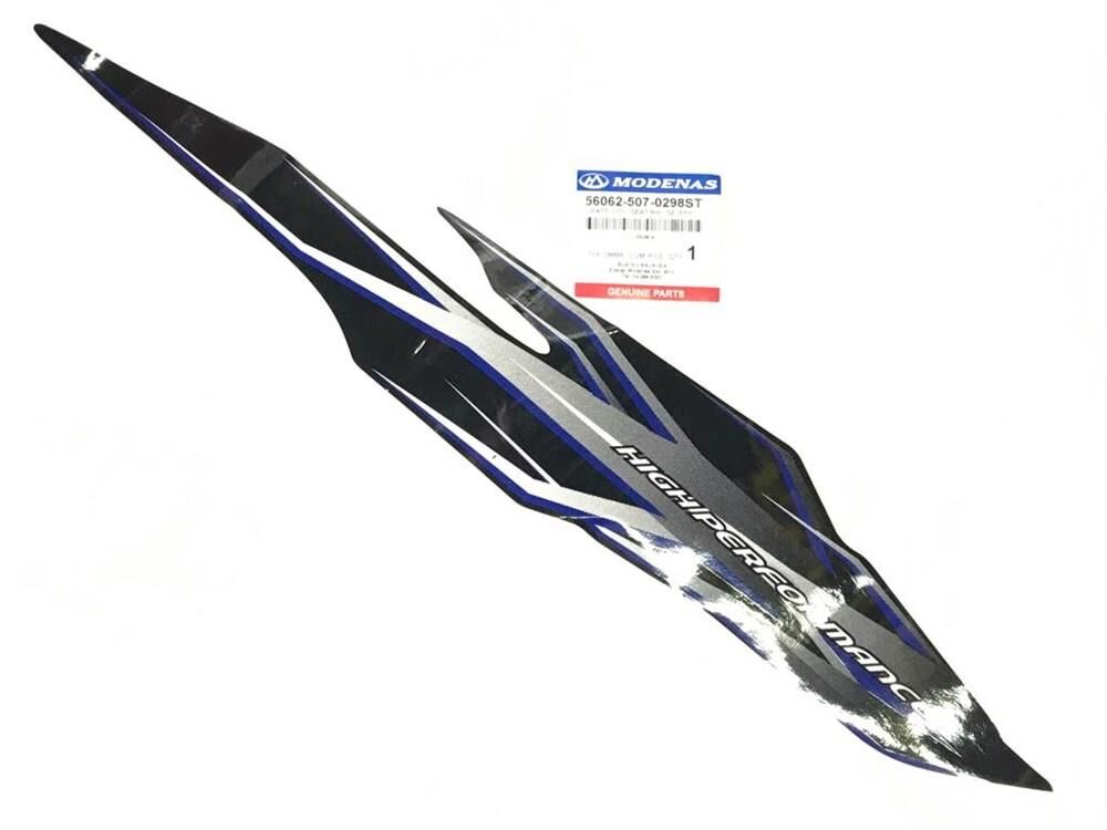 MODENAS GT135 SELE ALTI ETİKET MAVİ SAĞ ORJİNAL